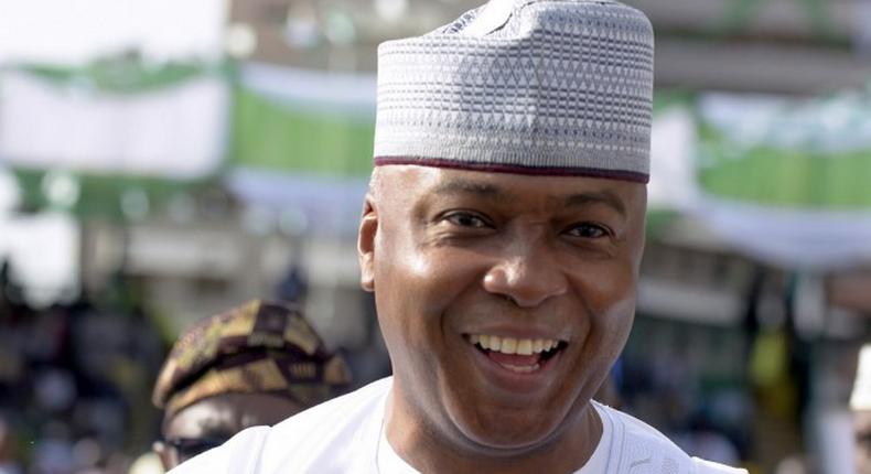 The Senate President, Dr. Bukola Saraki (Daily Post)