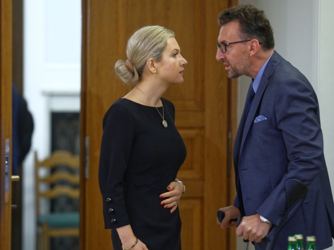 Małgorzata Wasserman i Marek Chmaj