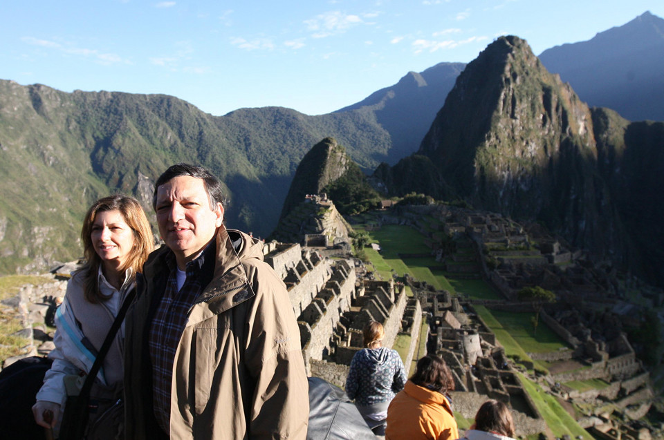 PREMIER TUSK w Machu Picchu