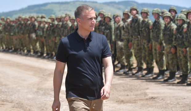 Ministar Nebojša Stefanović Pasuljanske livade kadeti Vojne akademije