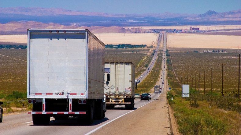 Autostrada w Mongolii