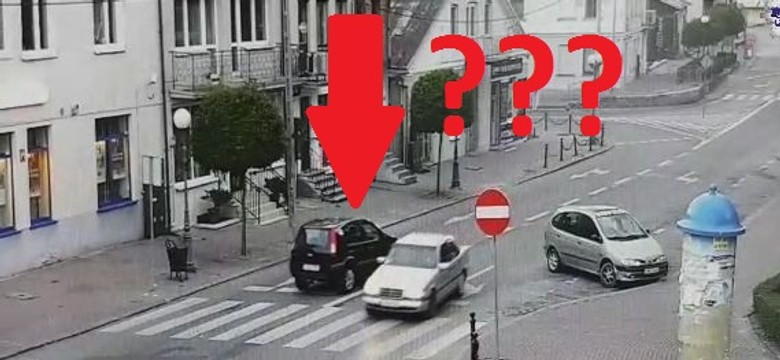 Zgłosiła kradzież samochodu. Policja pokazuje wideo: Pani nie zaciągnęła hamulca