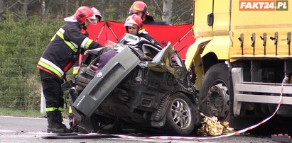 Tragedia pod Śmiadowem. Zginął dziadek i dwójka dzieci