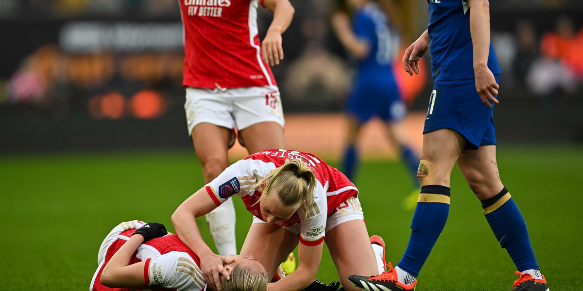 Frida Maanum zasłabła. w trakcie meczu Arsenal — Chelsea. 