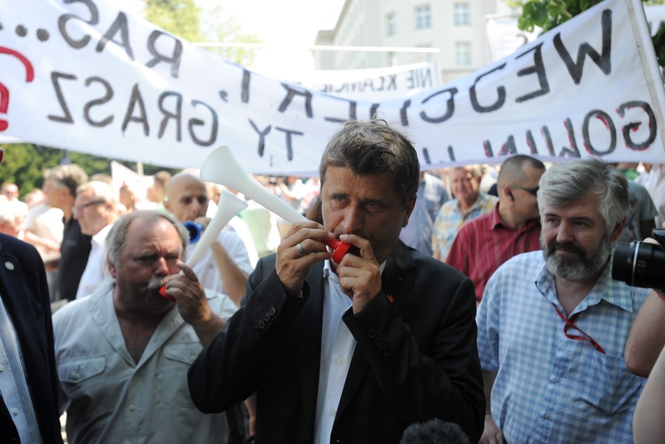 Janusz Palikot, fot. PAP/Bartłomiej Zborowski