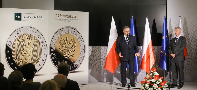 Prezydent w NBP: Polska przeżywa prawdziwy złoty wiek