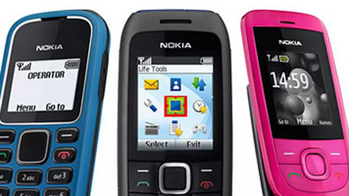 Nokia: 5 nowych i niedrogich telefonów