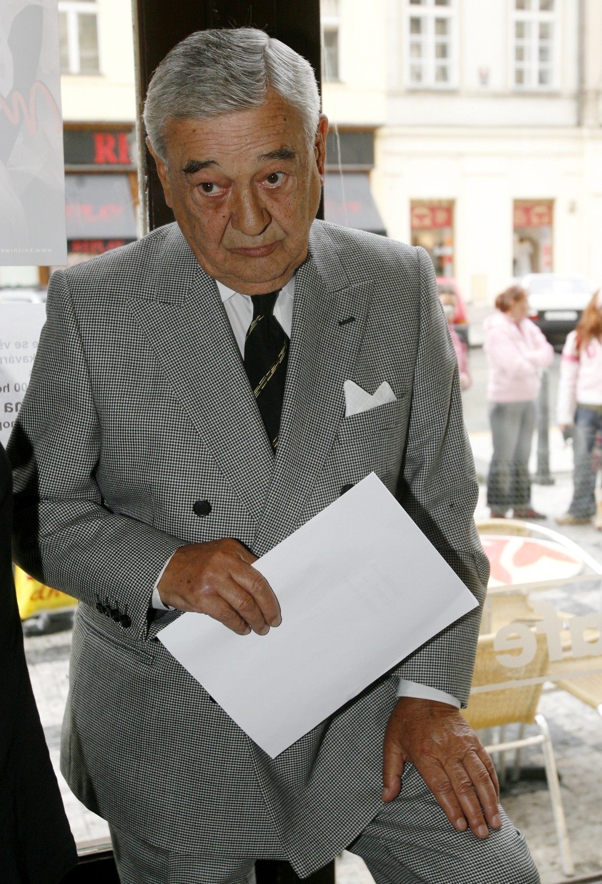Herec Josef Vinklář.