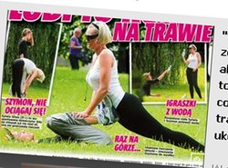 Zobacz, jak Gliwa ćwiczy z ukochanym