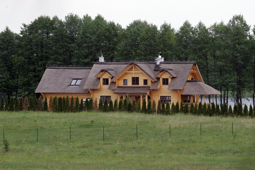 Dom Roberta Lewandowskiego na Mazurach