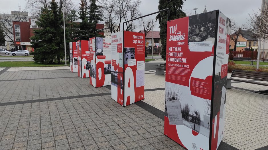 Wystawa "Tu rodziła się Solidarność" w Sieradzu