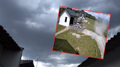 Burzowa majówka. Na Podhalu pojawiło się małe tornado [WIDEO]