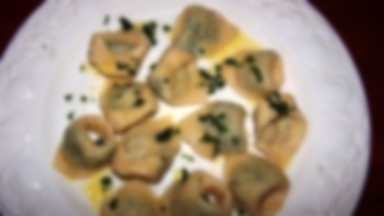 Tortellini ze szpinakiem i ricottą