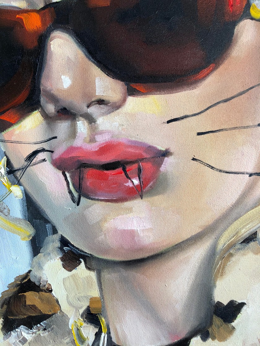 Œuvre intitulée «Pussy Power».