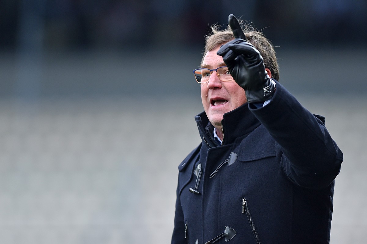 Trener piłkarzy Górnika Zabrze Jan Urban