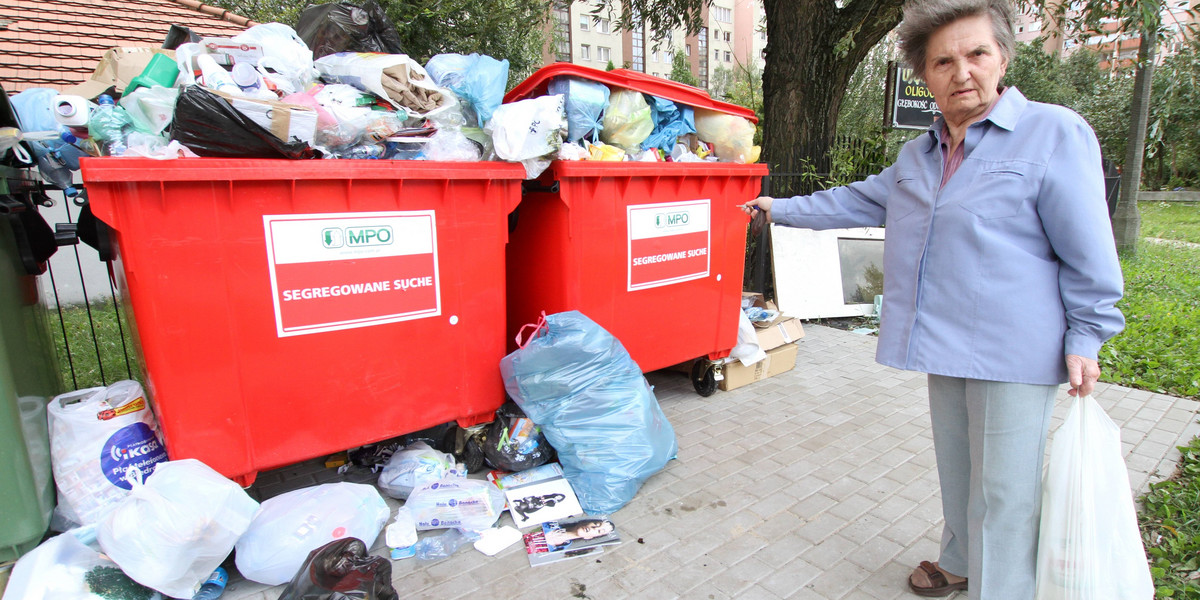 Śmieci w Warszawie