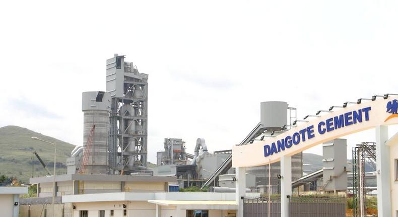 Cimenterie Dangote, à Pout au Sénégal