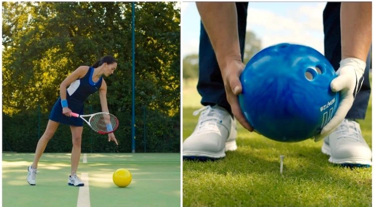 Jelenetek az Every Sport a Bowling Ball című kisfilmből