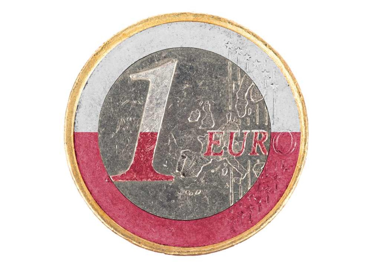 euro polska flaga