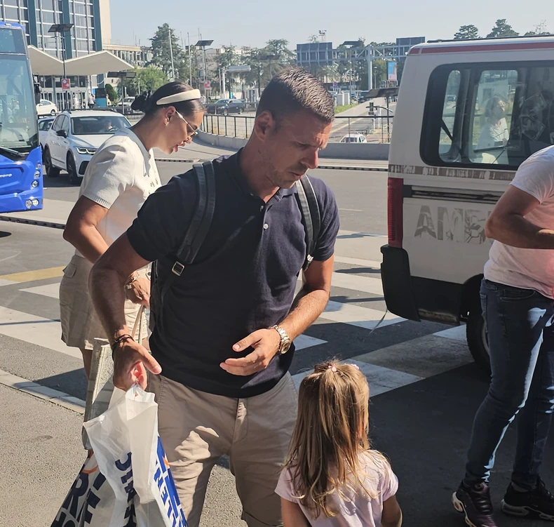 Katarina Grujić i Marko Gobeljić, paparaco