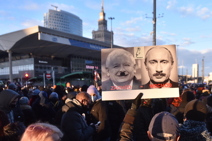 Manifestacje w Dzień Kobiet