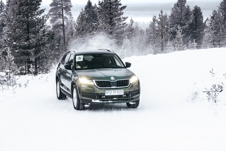 Skoda 4x4 – jazda na lodzie i śniegu