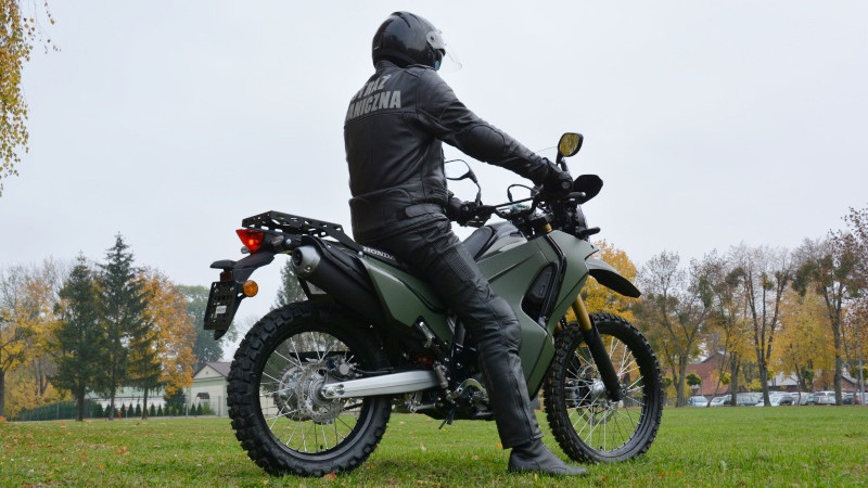 Straż Graniczna wykorzystuje także motocykle