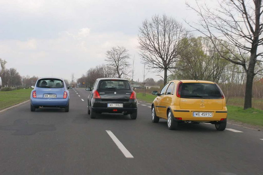 Stylowe maluchy za małe pieniądze: Micra kontra Opel Corsa, Suzuki Swift