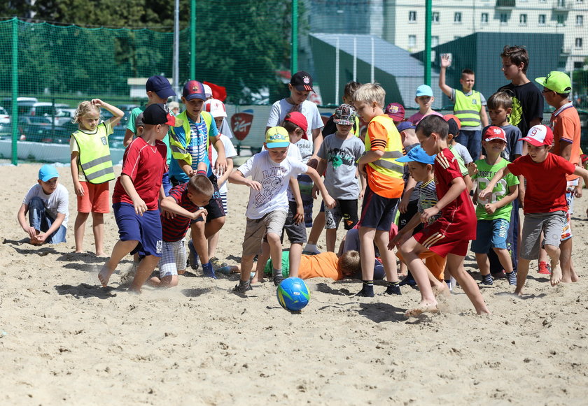 Koniec Lata w mieście pod Pałacem Kultury i Nauki