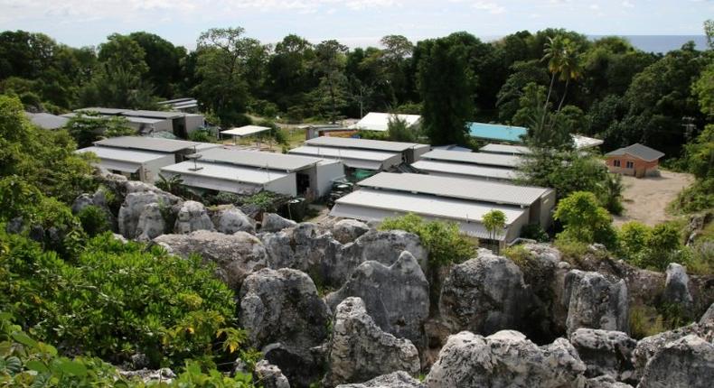 Around 160 people remain on the island of Nauru, including women and children