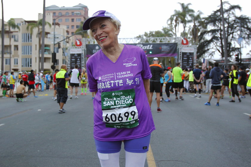 Harriette Thompson najstarsza kobieta, która przebiegła maraton!