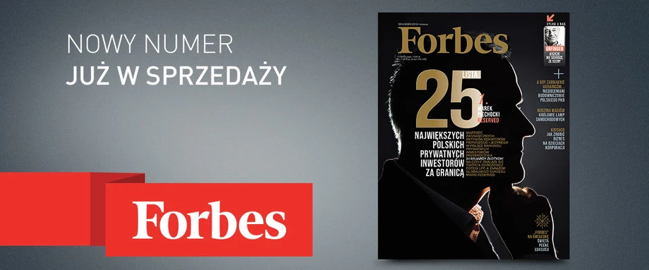 Najnowszy numer magazynu „Forbes” już w sprzedaży!