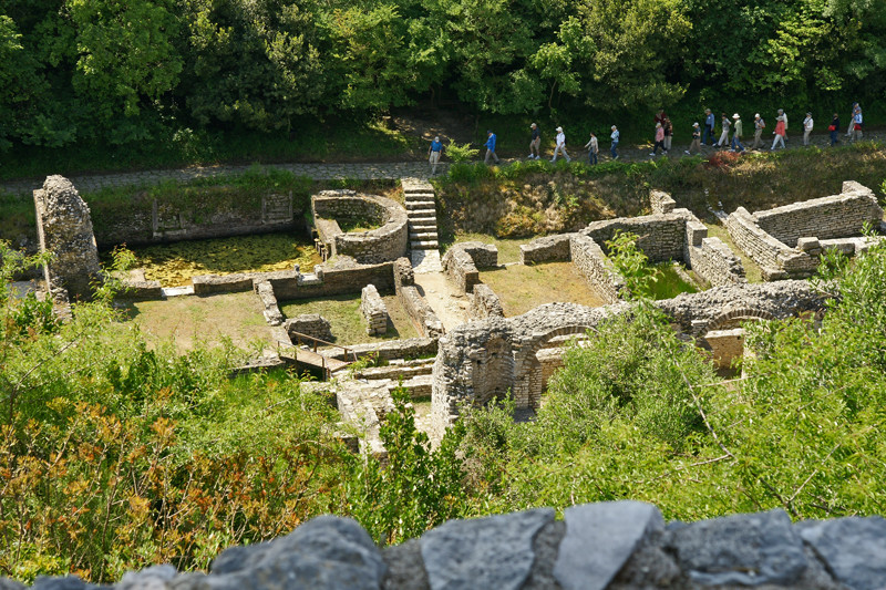 Butrinti starożytne miasto wpisane na Listę Światowego Dziedzictwa UNESCO.