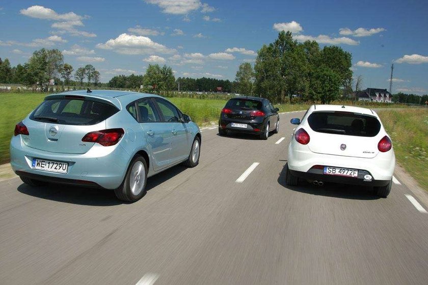 Opel Astra, Fiat Bravo, Seat Leon