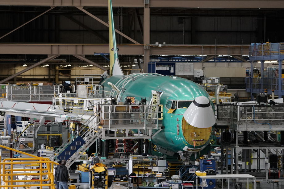 Samoloty z rodziny 737 MAX produkowane są w fabryce Boeinga w Renton niedaleko Seattle