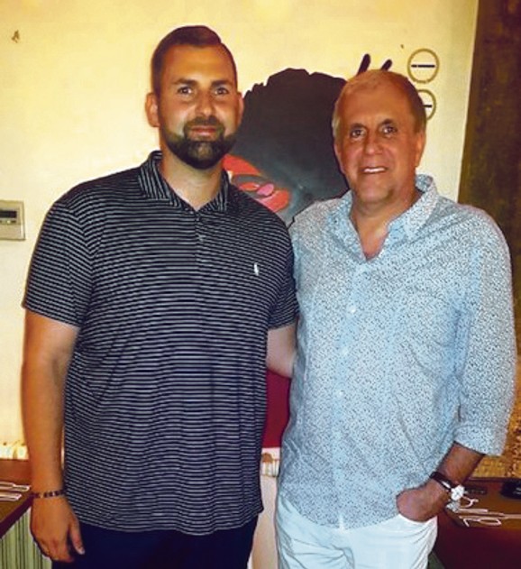 Slika sa idolom: Adam i Željko Obradović