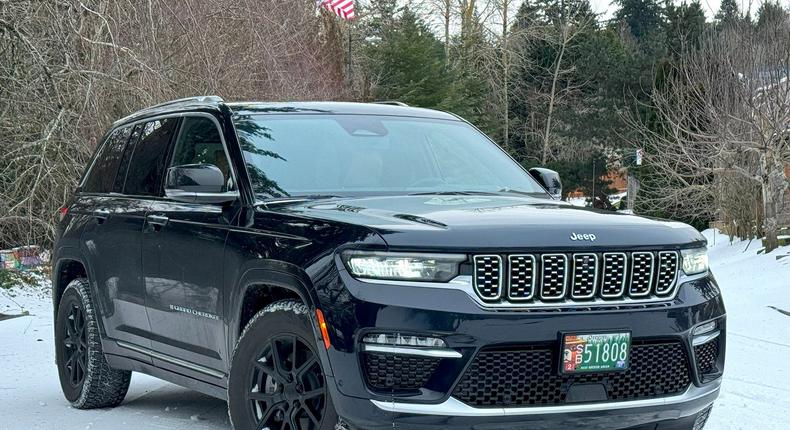 A 2023 Jeep Grand Cherokee 4xe plug-in hybrid.John Vincent