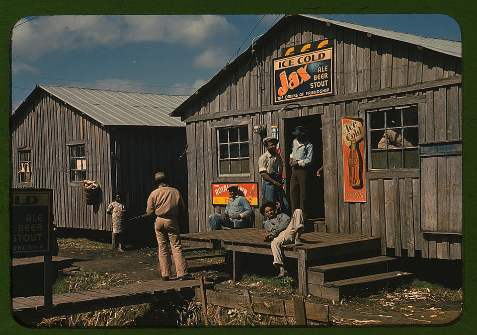 Domy pracowników sezonowych w Belle Glade, 1941 rok