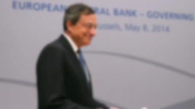 Draghi: EBC zaniepokojony mocnym euro, w czerwcu może podjąć działania