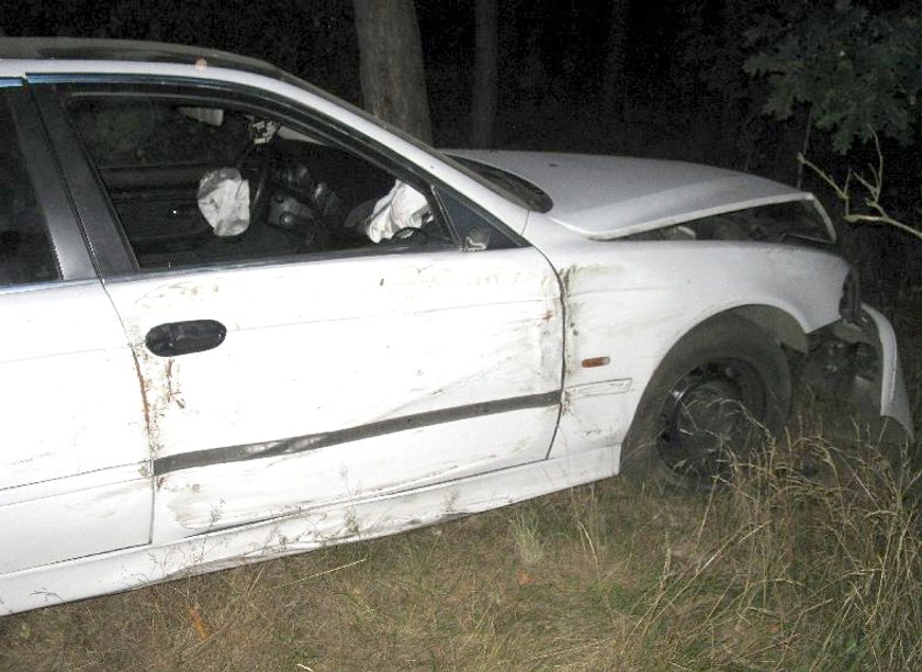 Piraci drogowi ścigali się bmw