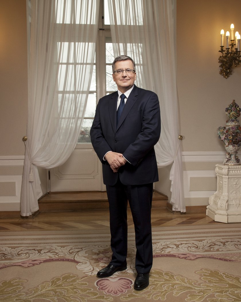 Bronisław Komorowski miał wypadek na nartach