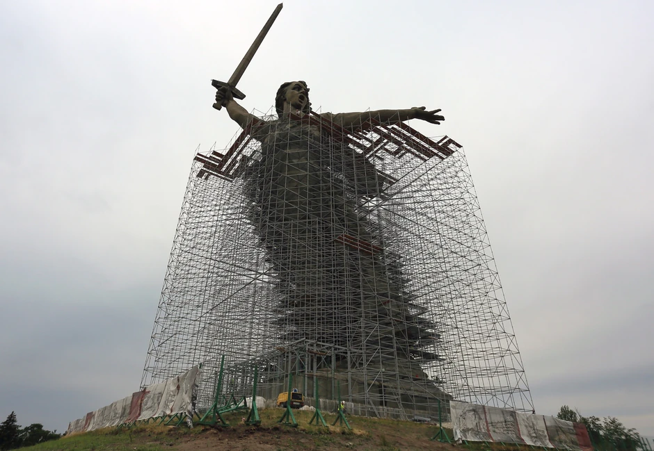 Spomenik u toku rekonstrukcije