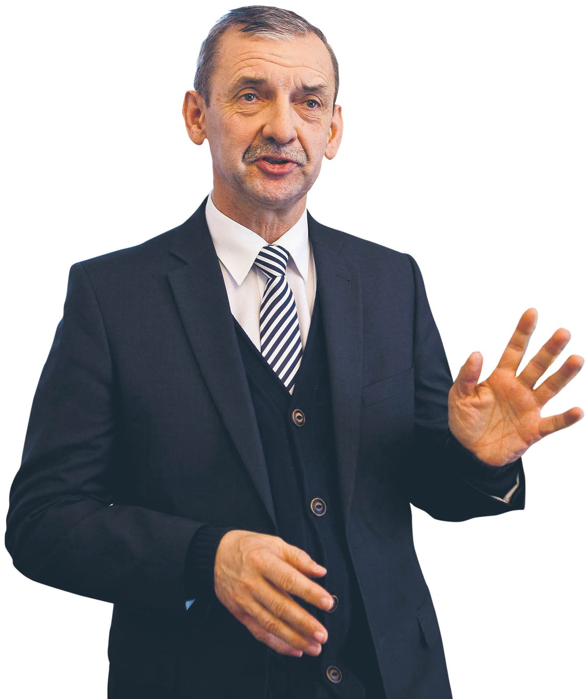 Sławomir Broniarz, od 1998 r. prezes Związku Nauczycielstwa Polskiego