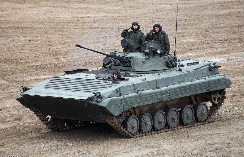 Bojowe wozy piechoty BMP-1 i BMP-2