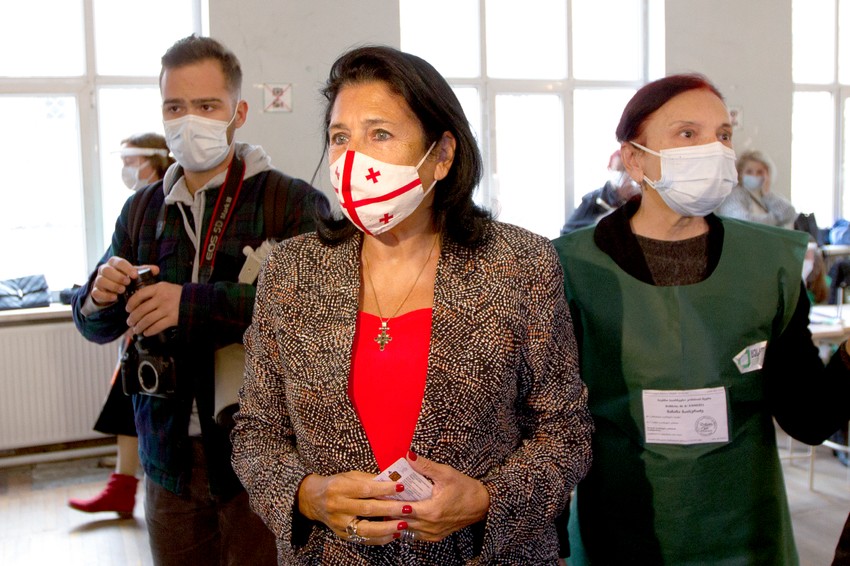 Predsednica Salome Zurabišvili