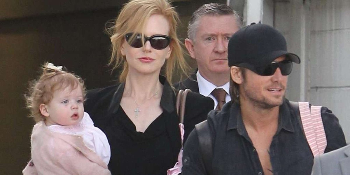 Kidman poleciała za mężem do Australii