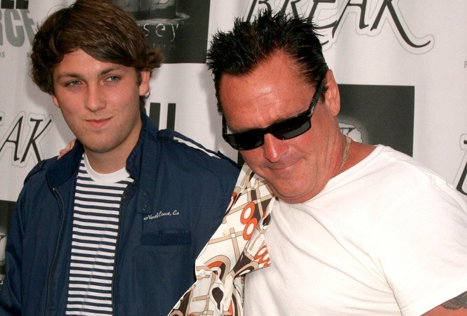 Michael Madsen (na zdjęciu z synem Christianem)