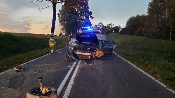 Wypadek pod Barczewem