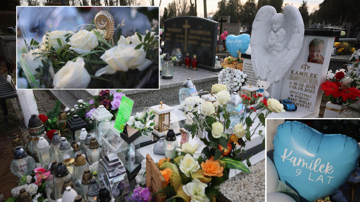 Przejęci losem zabitego Kamilka z Częstochowy wyprawili mu na cmentarzu urodziny. Startuje fundacja na rzecz podobnych dzieci