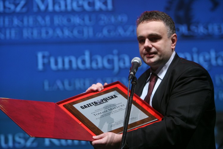 Tomasz Sakiewicz, redaktor naczelny 'Gazety Polskiej'